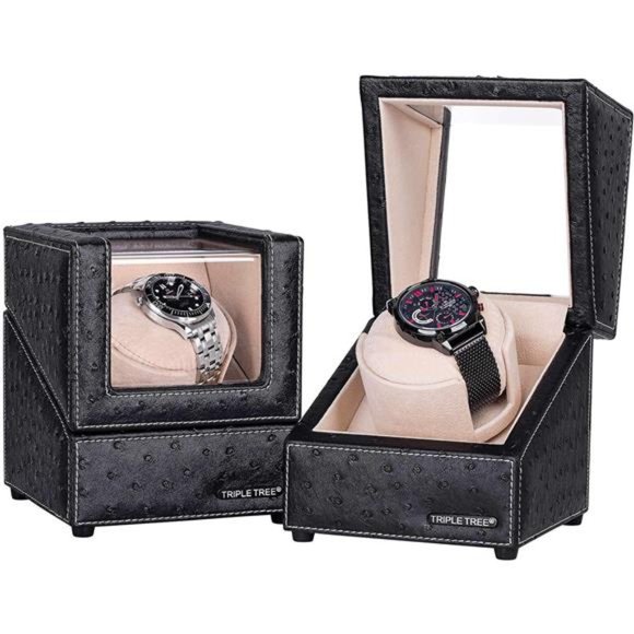 Single Watch Winder for Automatic Watches, with Super Quiet Japanese Motor - Picture 3 of 6